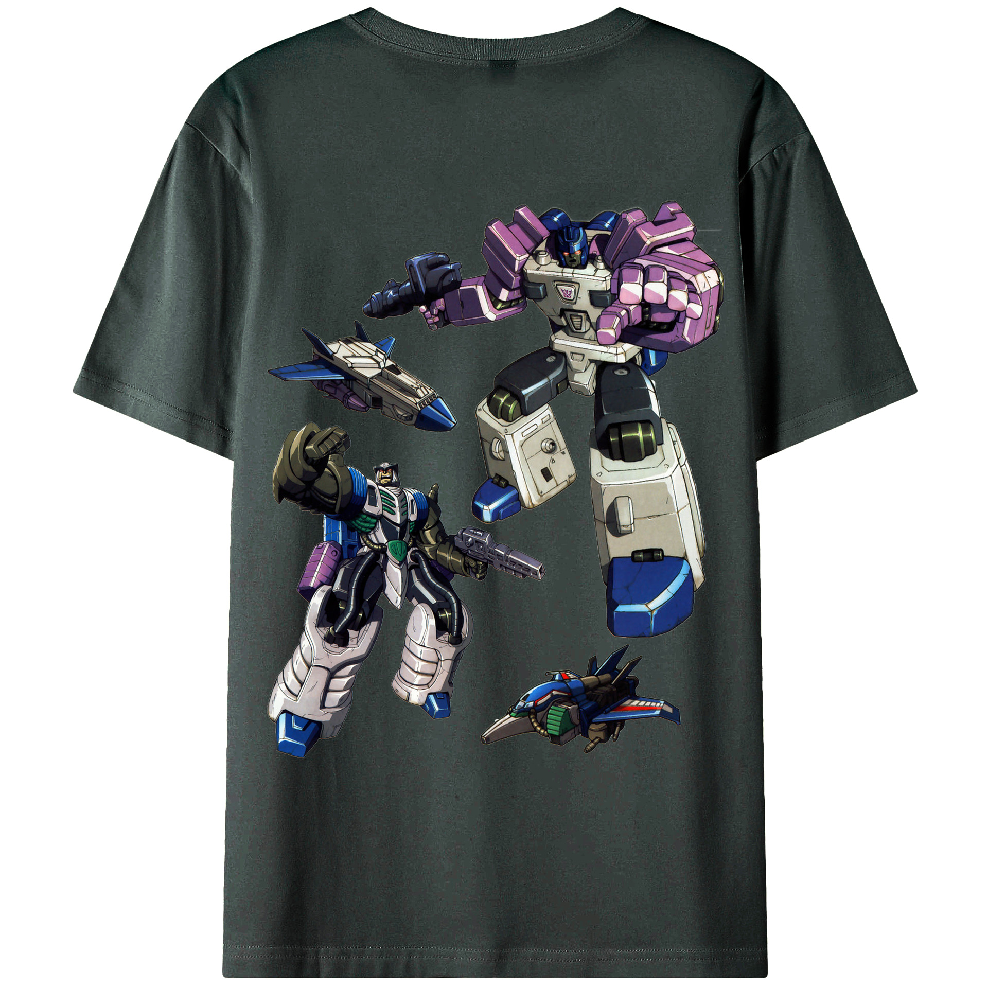 （画像用）  綿100％ メンズ半袖Tシャツ（バックプリント） 通気性